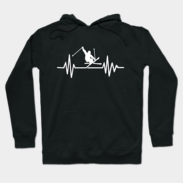 Ski frequency Hoodie by Designzz